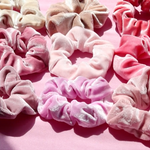 12 Pc Favorite Season Velvet Scrunchies